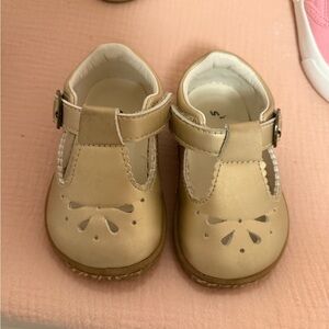 Adorable Tan Baby Walker Shoes